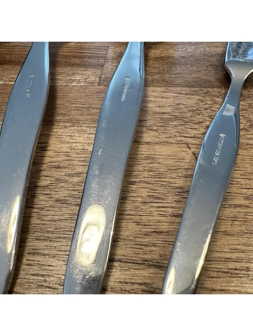 Cutco USA/Mexico Stainless Steel 5 Pc. Serving Set Includes Sugar Spoon VGC